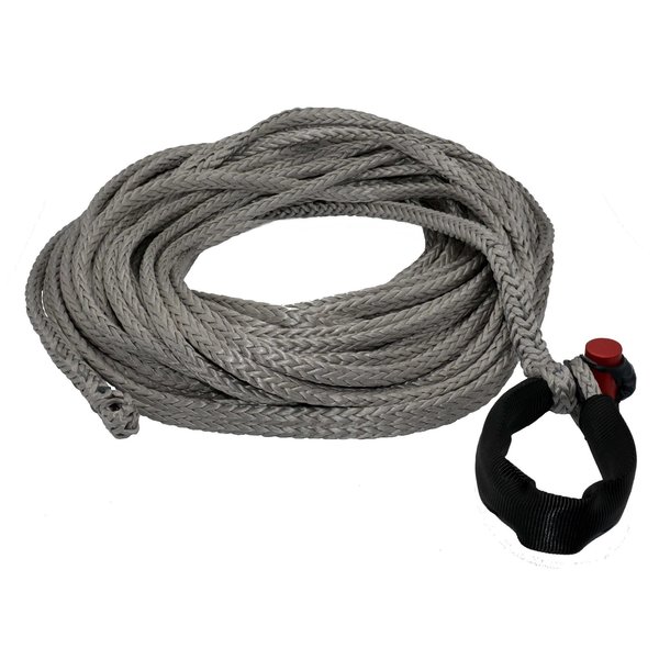 Lockjaw 3/8 in. x 175 ft. 6,600 lbs. WLL. LockJaw Synthetic Winch Line w/Integrated Shackle 20-0375175